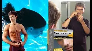 BEST NOSE HAIR WAX KIT & SWIM INTO SHAPE | Fit Now with Basedow