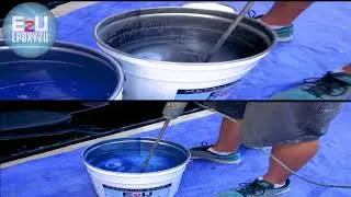 E2U Metallic Epoxy - Ocean Blue, Titanium, Gunmetal