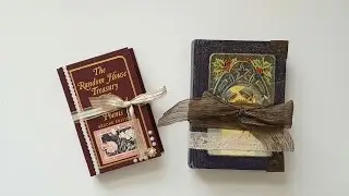 Junk Journals With Book Covers:  JJ 5&6