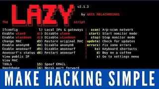 The Lazy Script in Kali Linux - Automate Penetration Testing!