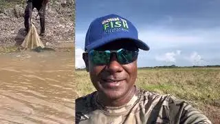 DAY OUT FISHING IN BERBICE GUYANA