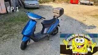 Crazy in the shed ep1 | Fixing a scooter after 2-3years of sitting