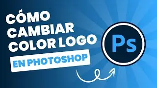 Como cambiar color de logo en Photoshop paso a paso🎨