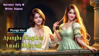Apangba Ningthou Amadi Maharani || Manipuri Funga Wari || Helly Maisnam🎤 || Alpana✍️