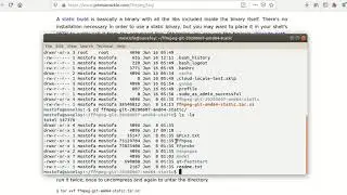 How to install FFMPEG on your server?