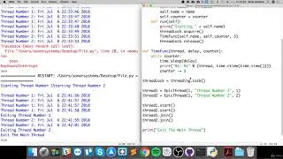 62- Easy Python Programming Synchronize Threads