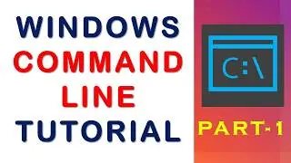 Windows Command Line Tutorial | DOS Commands | Command Line Tutorial Part1