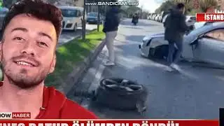 Enes Batur Kaza Yaptı İşte O Görüntüler