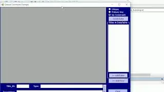 02 AddRow DataTable With Unique PrimaryKey