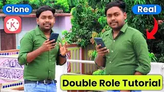 Double Role Editing Tutorial | Instagram Double Role Editing | Kinemaster Double Role Editing 2024
