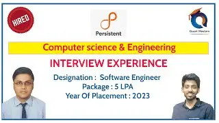 Persistent Systems Interview Experience
