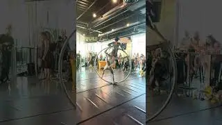 Amazing Duo Cyr wheel act! #circuseverydamnday