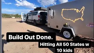 Tour Of Solar Powered Utility Trailer * Ready To Travel
