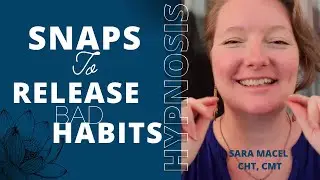 Easily create NEW HABITS with ASMR hypnosis snaps! Real Hypnotherapist