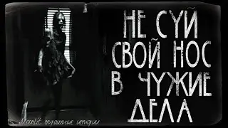 Страшные истории - НЕ СУЙ СВОЙ НОС В ЧУЖИЕ ДЕЛА. Страшилка на ночь.