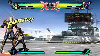 UMVC3 - Her Killer Instinct (A X-23 combo video)