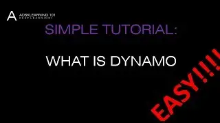 Lesson 1. What is Dynamo