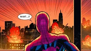 Spider-Man Watches New York Fall Apart