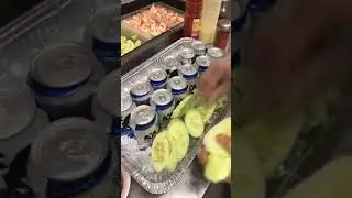 Mexicanos preparan Bandeja de Cervezas con Hielo y las Botanas ya incluidas || Sorprendente!!|| 😲😲