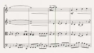 Rhiannon - Fleetwood Mac arranged for string quartet by Greg Woodward