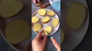 Tandoori Scored Potatoes recipe |#shorts