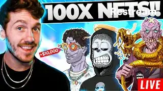 🔴LIVE-TRADING SOLANA NFTs! TOP NFTs TO BUY NOW! THE BULL MARKET IS BACK!