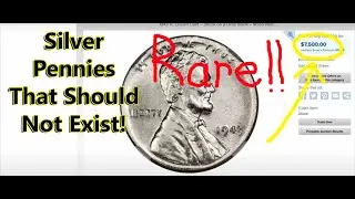 Silver Pennies That Should NOT Exist! You Won't Believe!