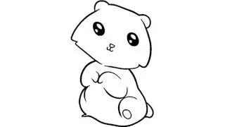 How to draw a bear