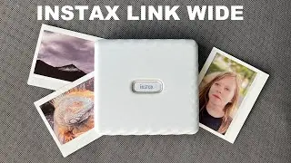 Fujifilm INSTAX Link WIDE Unboxing and Setup