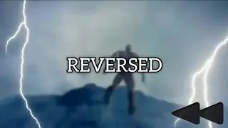 Kratos Jumps of Cliff but it's reversed