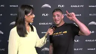 Diego Sanchez Candid After Kevin Lee Fight