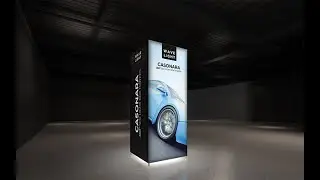 WaveLight Casonara Tower Light Box Display by youHUGE.com