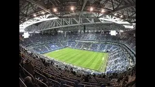 Вся атмосфера футбольного матча Зенит - Селтик. 22.02.2018