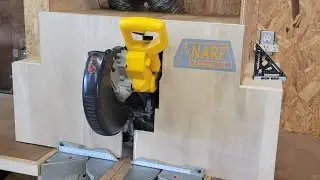 Miter saw dust collection build
