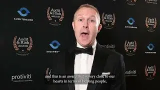 Audit & Risk Awards | Russell Bunker (Sponsor, Barclay Simpson)