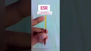 Esr || ESR Result || 🫰👍| wintrobe method #esr #esrtest #esrresult 😄🤩👍🫰❤️