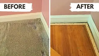 Why did They Hide these Hardwood Floors?