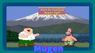 Mugen : Peter Griffin Vs Patrick Star (Two Battle) (Request)