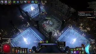 Path of Exile 3.25 - Hexblast Occulist fully geared up on day 6