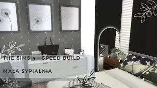 The Sims 4  - Speed Build | Mała sypialnia.