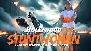 Hollywood Stuntwomen Vlog: My Heart-Pounding Stunt Driving Test 🤯