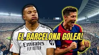 GOLEADA DEL BARCELONA EN EL CLÁSICO⚽️ #fcbarcelona#realmadrid#yamal