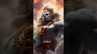 🤯 Is Krishna more powerful than Hanuman ? #amazingfacts #facts #krishna #hanuman #hinduism