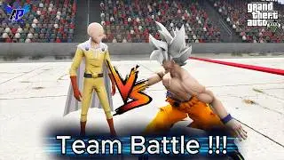 TEAM GOKU VS TEAM SAITAMA! The Ultimate Anime Squad Battle! 💥