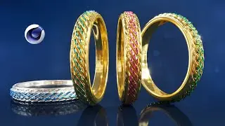 How to create a realistic ring and Jewelry in Cinema 4d