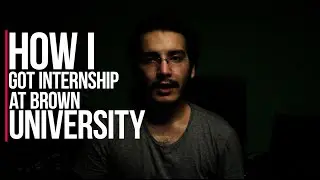 How I got an Internship at BROWN UNIVERSITY ? | THE ABHAY CHOPRA