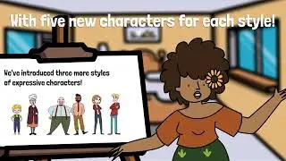 New style character images added to the VideoScribe library! | VideoScribe