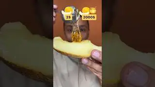 [ASMR] 🍈 Дыня 2$ vs 🍈🍯 Дыня с мёдом 2000$ 