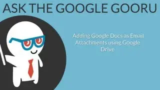 Adding Google Docs as Email Attachments using Google Drive