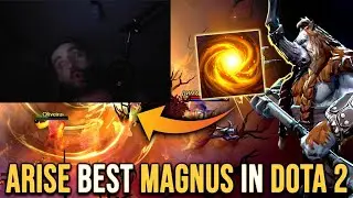 Ar1se Magnus Big Plays 5v4 Lucky Or ? Hard Games Dota 2 Highlights !!